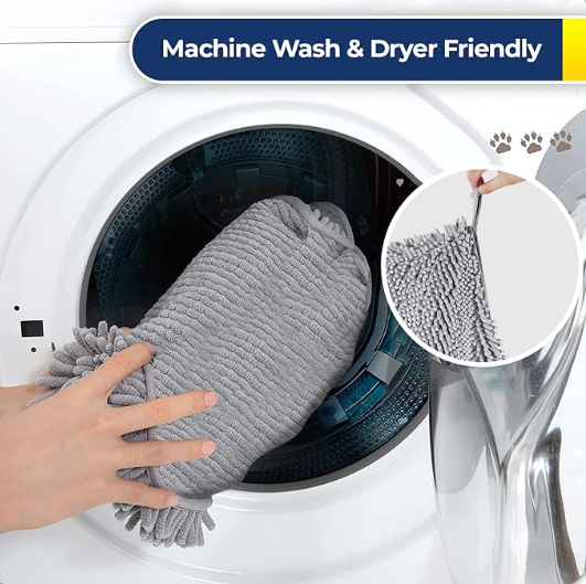 Machine Wash & Dryer Friendly